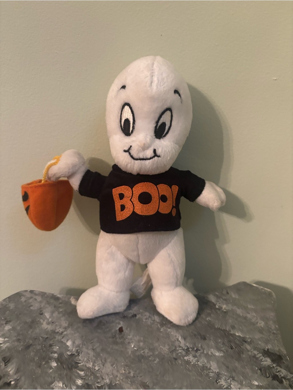 Vintage 1999 Harvey Toons (Harvey Comics) Halloween Casper w/Shirt And Treat Bag